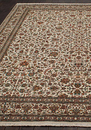 ковер в перспективе против ворса Cashmir 243219-Afshar beige/beige