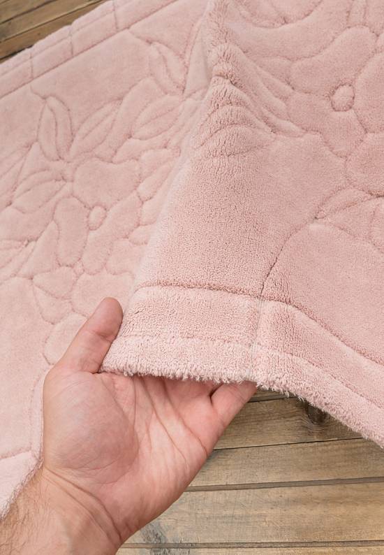 Комплект ковриков для ванной и туалета Pedina 03 Dusty Rose