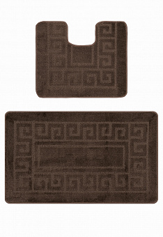 Комплект ковриков для ванной Confetti Bath Maximus Ethnic 2599 Chocolate BQ