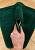 Зеленый коврик для ванной Flora 2536 Hunter Green
