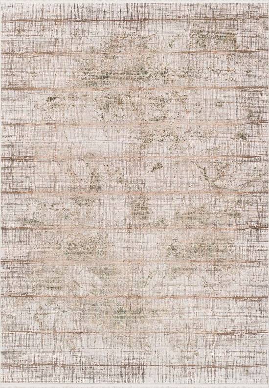 Современный ковер из вискозы 19153-070 Beige