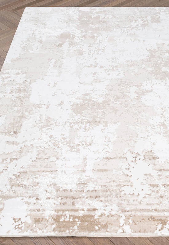 Недорогой современный ковер F172-Light Beige