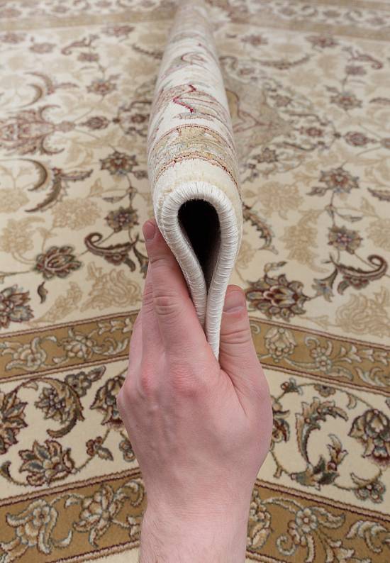 Высокоплотный ковер из вискозы 2M040-Ivory
