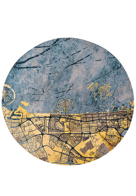 Безворсовый ковер из Бельгии Dubai LS6085-L416