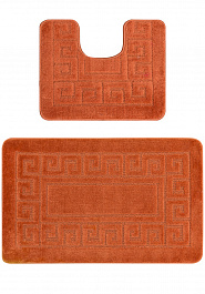 дизайн комплекта ковриков для ванной Confetti Bath Maximus Ethnic 2505 Ginger PS