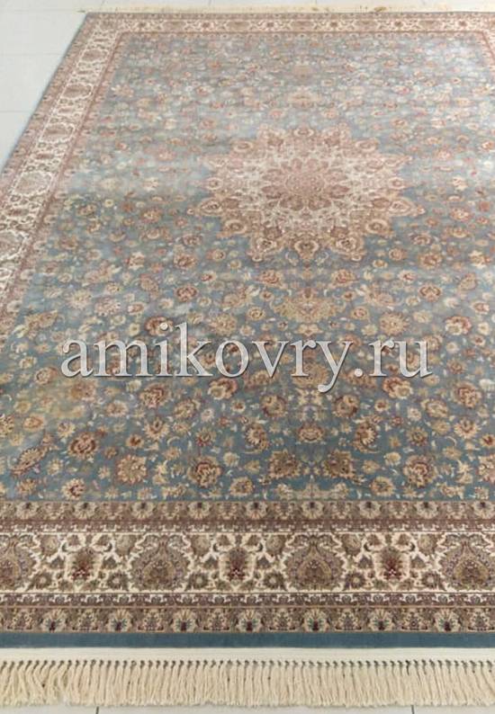 Высокоплотный ковер из вискозы 2M081-Blue discount1