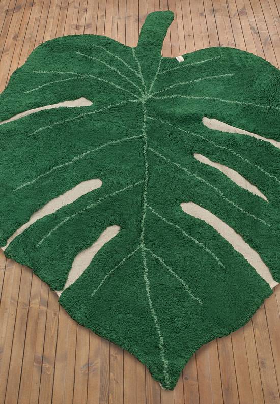 Детский стираемый ковер Monstera Leaf