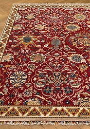 ковер в перспективе Harem HRM 911 Red Ivory