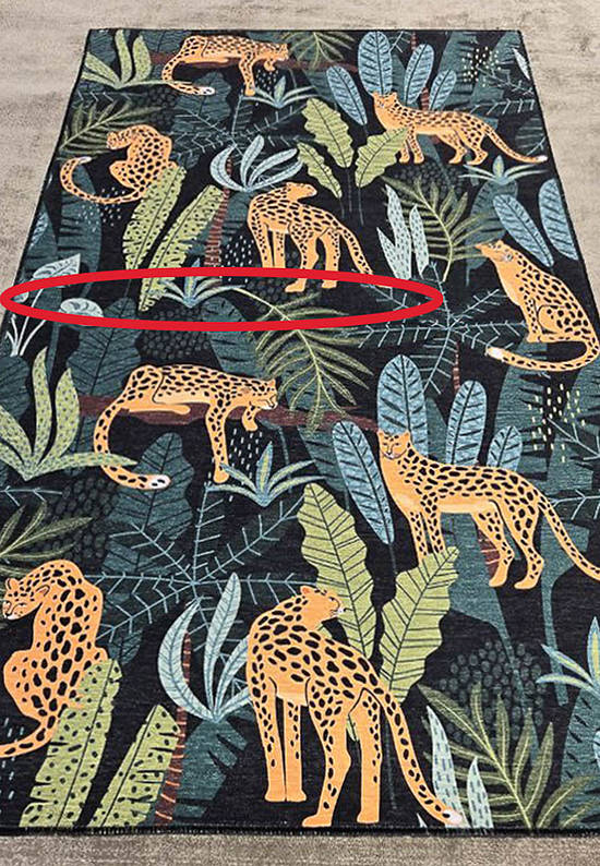 Безворсовый ковер для подростка Leopard discount