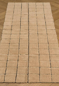 ковер в перспективе Lorena Canals Wool Mosaic Amber