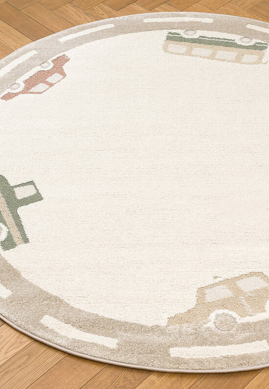 Детский ковер PCL 01 Cream Multy