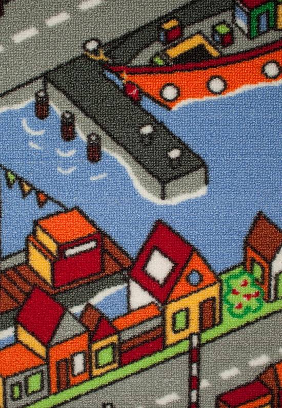 Детский игровой коврик с дорогой Town-G9