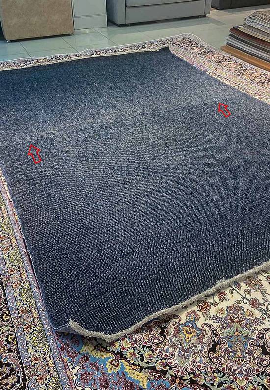 Безворсовый однотонный ковер 1097-62776 discount