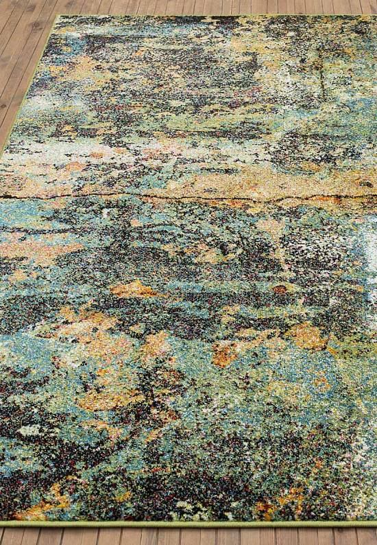 Недорогой синтетический ковер C032-Multicolor