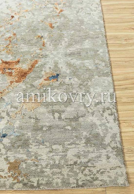 Дизайнерский ковер ручной работы 8/8-RWB ESK-406-Classic Gray/Silver Gray