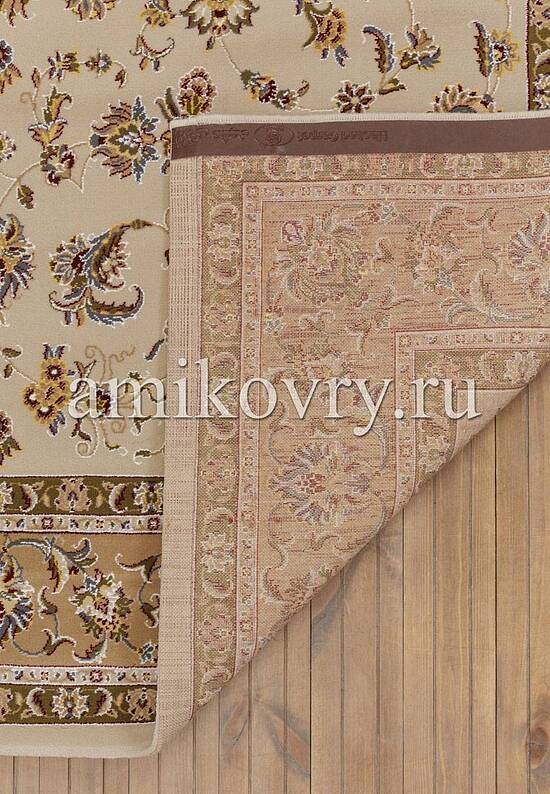 Классический шерстяной ковер из Ирана Brilliant Nain 4.75193-cream