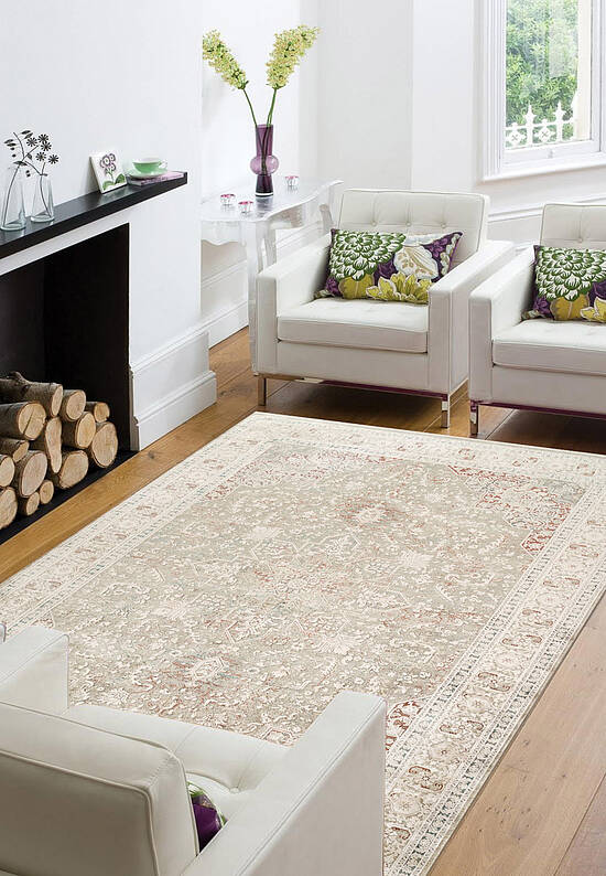 Турецкий ковер из вискозы BBL 02 Beige
