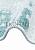 Двусторонний безворсовый ковер из шенилла NK 01 Cream Aqua