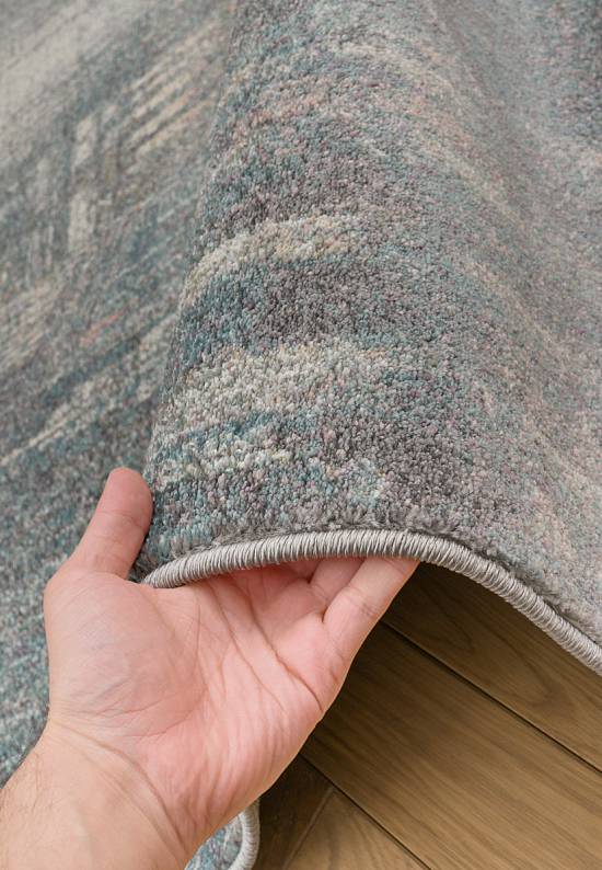 Недорогой современный ковер 2321-Gray-Multicolor