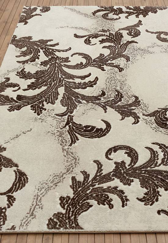 Синтетический ковер 0201KJ-Beige-Brown