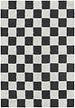 Ковер ручной работы Lorena Canals Cotton Chess Dark Grey