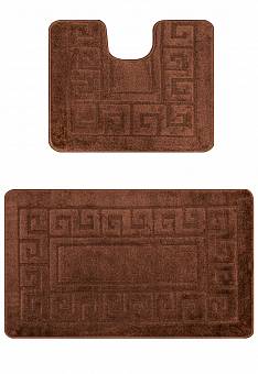 Комплект ковриков для ванной Confetti Bath Maximus Ethnic 2518 Brown PS
