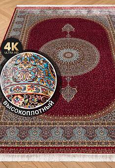 ковер в перспективе против ворса Ottoman Silk Masoomi-Red