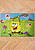 Детский ковер с ворсом Sponge Bob Jellyfish Fields-01 Green