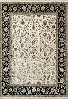 дизайн ковра Kashan gold 10/10 SK-120-Ivory/Black