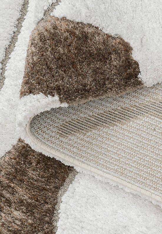 Пушистый ковер из полиэстера RN6018-R586