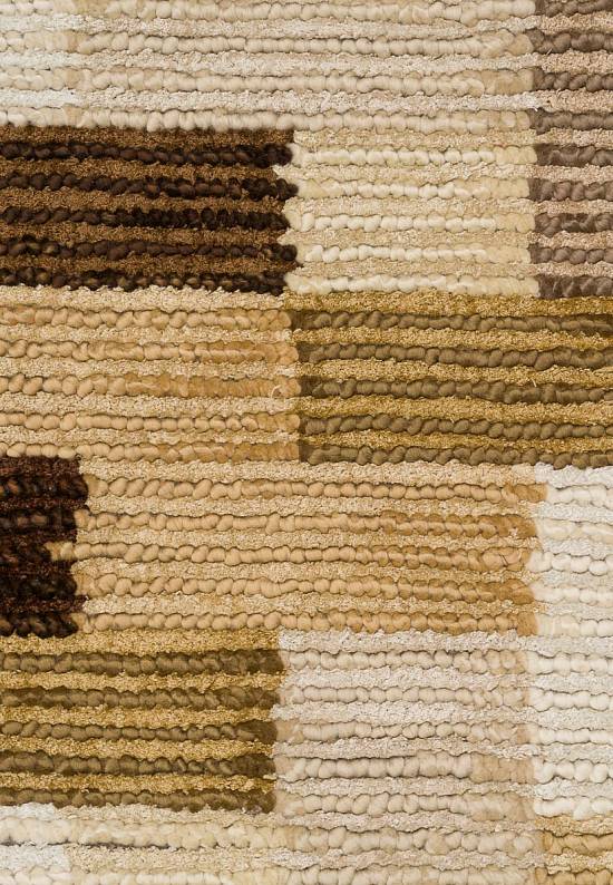 Рельефный ковер ручной работы 7301-beige/brown