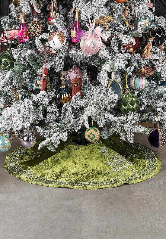 Коврик-юбка под ёлку