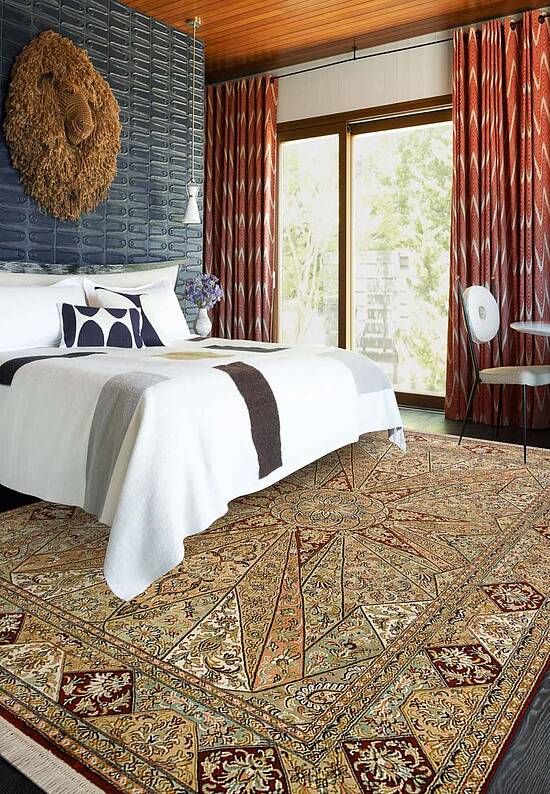 Шелковый ковер ручной работы IIST-GIJ52EECN Gumband