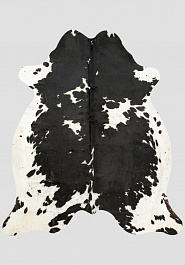 дизайн натуральной шкуры коровы Чёрно-белая LN008-Black/White 900