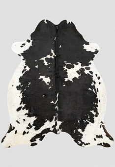 Натуральная шкура коровы Чёрно-белая LN008-Black/White 900