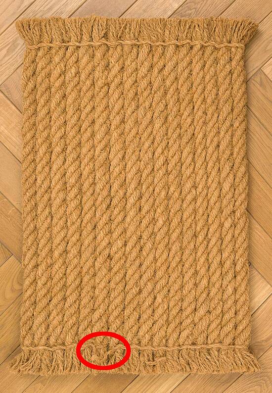 Входной коврик из кокосовой щетины Rope Mat-RPM-115 discount