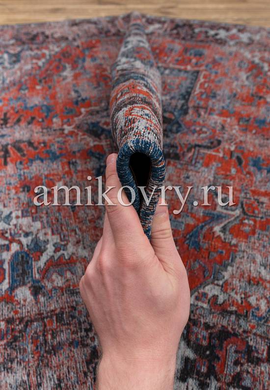 Винтажный безворсовый ковер из Бельгии LM3298-L10 discount3