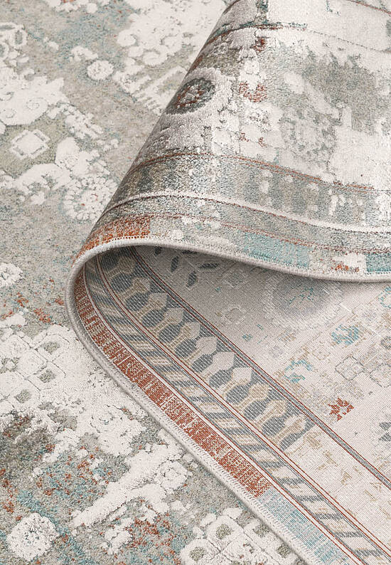 Турецкий ковер из вискозы BBL 03 Grey