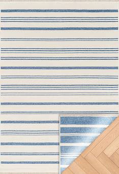 Двусторонний безворсовый ковер Mondo Kilim MD 02 Blue
