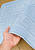 Голубой комплект ковриков для ванной и туалета Ethnic 2522 Baby Blue PS