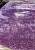 Мягкий ковер с длинным ворсом 9515-violet discount2