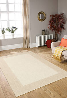 безворсовый ковер в интерьере Wool Line RW5440-R771