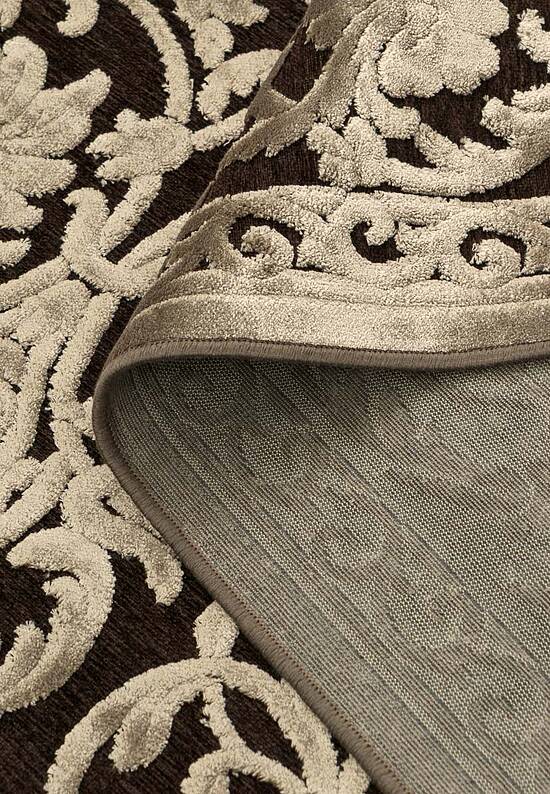 Бельгийский вискозный ковер с рельефом RV333-R125