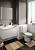 Бежево-коричневый комплект ковриков для ванной комнаты и туалета Sile 2546 Light Brown BQ