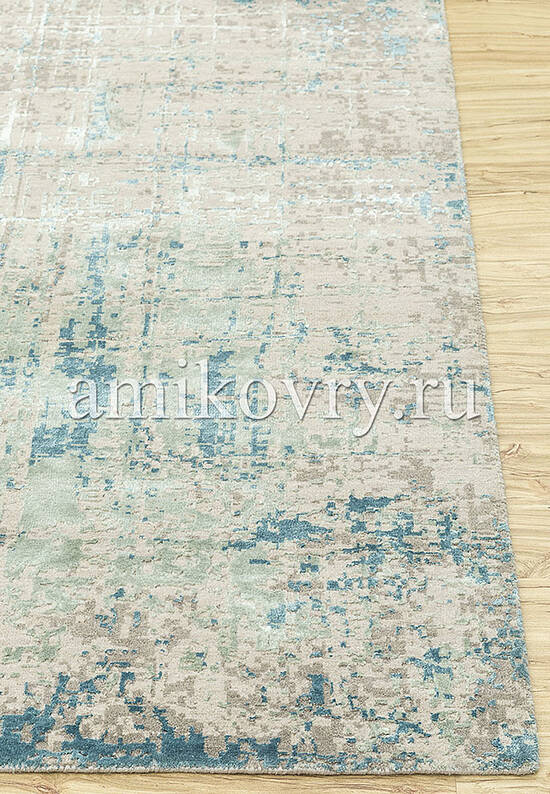 Элитный ковер ручной работы 8/8-RWB ESK-9014-Antique White/Light Sea Mist