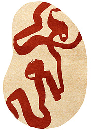 дизайн безворсового ковра Shapes LS6083-L406 фигура