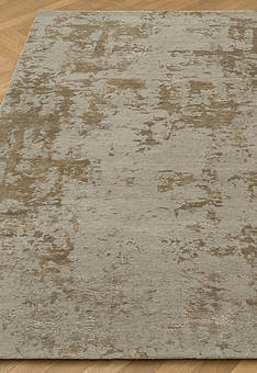 ковер в перспективе против ворса Project Error By Kavi Natural Gray Beige