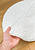 Белый коврик для ванной Organic Soft 1601 White