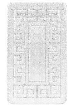 Коврик для ванной Confetti Bath Maximus Ethnic 2581 Pearl White