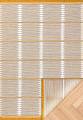 Двусторонний безворсовый ковер Arya Craft ARC 01 White Yellow